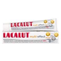 КОСМЕТИКА Лакалют Лакалют зубная паста Multi-effect плюс 75мл